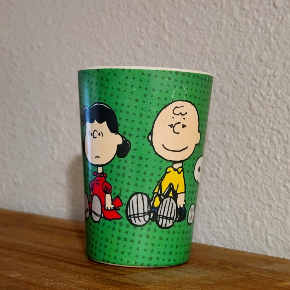 Vintage Charlie Brown cup